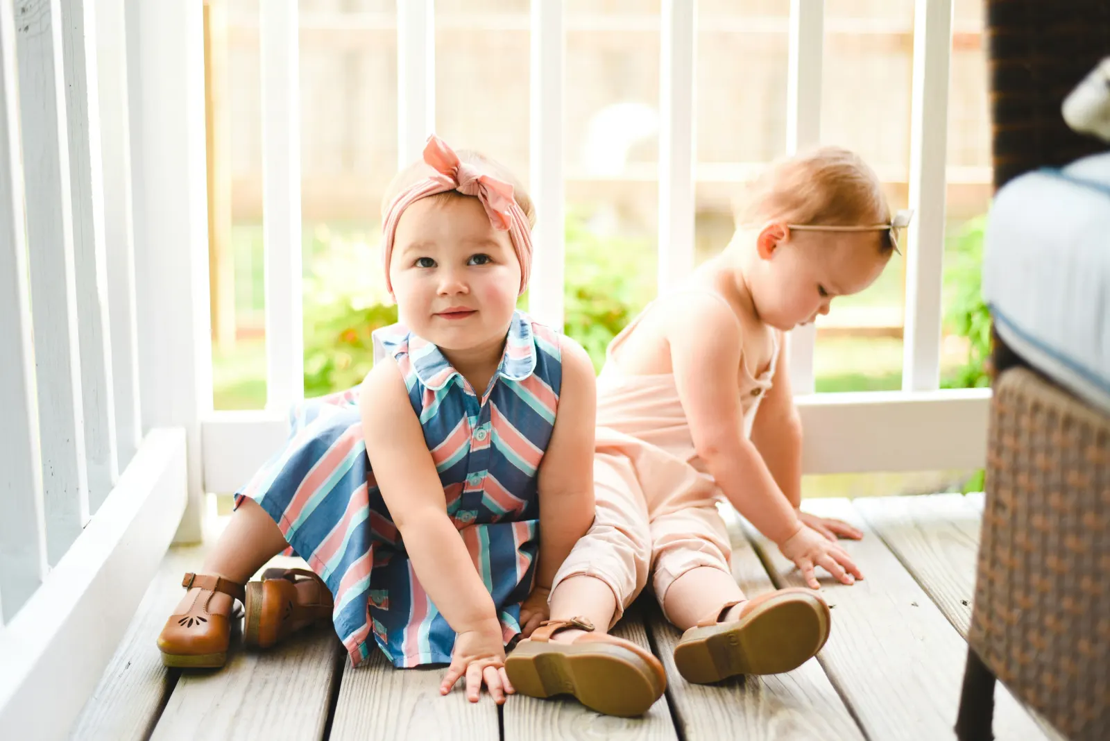 Toddlers playing together
