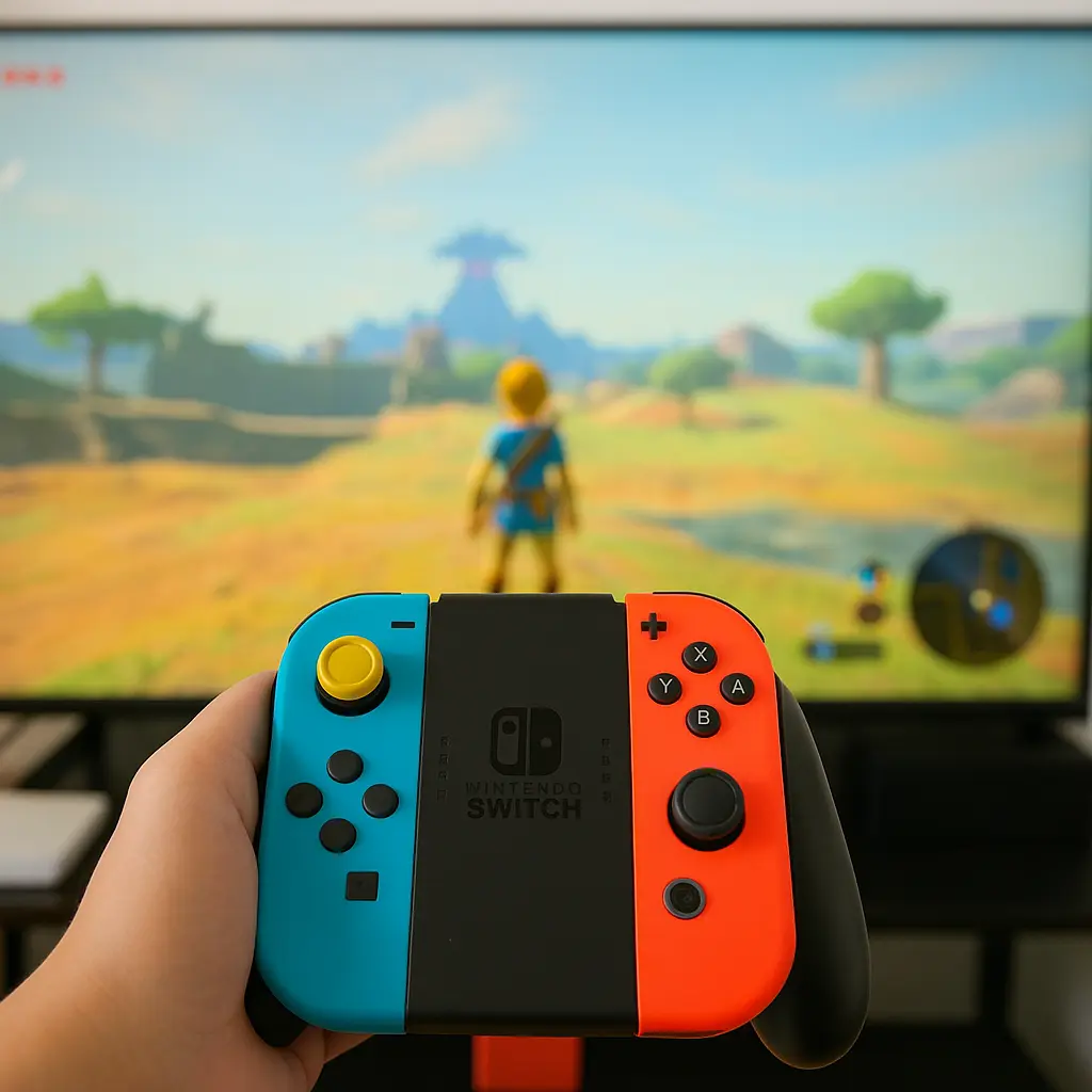 Nintentdo switch and zelda