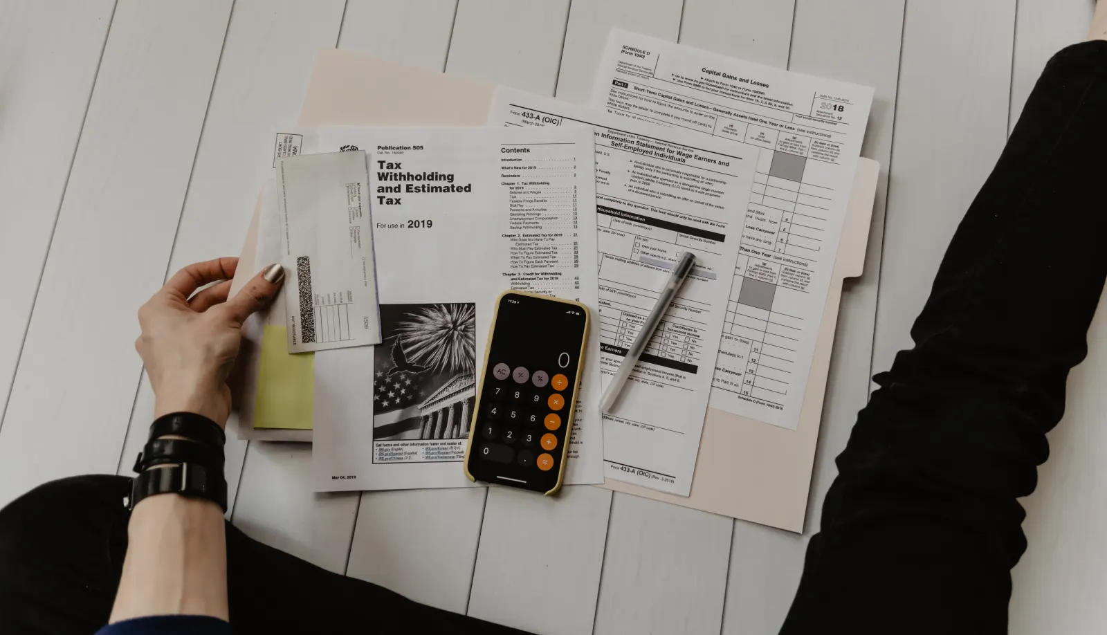 Calculating tax refunds
